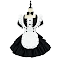 Miniatyrbilde 4 av 5: Kvinners Anime Fransk Lolita Fransk Forkle Fancy Kostyme 4XL
