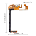 Miniatyrbillede 4 af 5: Nexus 5 LG D820 D821 Opladnings-USB-port Dock Mic Flex Kabel