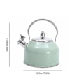 Pikkukuva 5 / 5: 2,5 l Vihlova Kettle Kaasupolttimille Kaikki Liesiä Ruostumaton Teräs Kahvi Tee Kettle Kaasu Teekannu