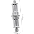 Miniatyrbilde 2 av 8: 4 stk. Lysstativ Adapter Skrueadapter 1/4 til 3/8 Konverter for Kamerastativ Standard Cold Shoe Adapter