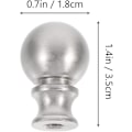 Miniatyrbilde 5 av 5: Lampespisser for lamper, 2 stk, metallkule, konvertibel lysdekorasjonshette