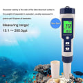 Miniatyrbillede 2 af 5: 5-i-1 Vandkvalitets Multifunktionel Tester
