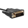 Miniatyrbillede 5 af 5: 1,8m DVI D til DVI-D Guld Han 24+1 Pin Kabel