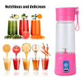 Miniatyrbild 4 av 5: Bärbar 380ml USB Elektrisk Fruktjuiceblenderflaska