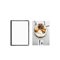 Pikkukuva 5 / 5: 12 kpl Kahvila-tyyliset Menu-kannet, Kaksoisreunaiset, Vinyyli (musta, 2 Sivua/4 Näkymää - 8,5 Tuumaa X 11 Tuumaa)