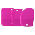 Miniatyrbild 3 av 5: 3-pack Fuchsia Grön Multifunktionella Bakverksskärare Skrapsats