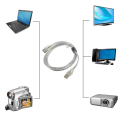 Miniatyrbillede 1 af 4: 1,2 m USB 2.0 M/F Forlængerkabel Adapter