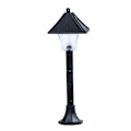 Miniatyrbillede 1 af 5: Mini Gadelygte Model Jernbane Tog Lygtepæl Lampe Udendørs Kanal Lygtepæl (1 stk)