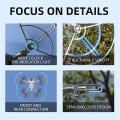 Miniatyrbild 2 av 5: Propeller Skydd för Mini 4 Pro Landningsställ Integrerade Propeller Skyddande Ringar Drönarskydd Tillbehör