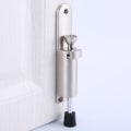 Miniatyrbillede 3 af 5: Hjemmefodbetjent Kickdown Dørstopper En-tryks Flip Dørholder Lydløs Buffer Brushed Nickel