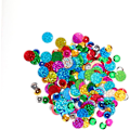 Pikkukuva 2 / 5: Paljetit 30g Pyöreä Glitter Konfetti Paljetit Askarteluun Glitter Paljetit Pyöreä Konfetti Paljetit Kimaltavat