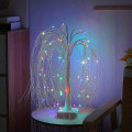 Miniatyrbilde 2 av 5: Gråtende Piletre Lys 60 LED Fargeskiftende Utendørs Dekor