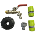 Miniatyrbillede 2 af 4: Tankhane 1000L S60x6 IBC Hanetilslutning 1/2\" Slange Adapter