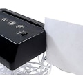 Miniatyrbillede 3 af 5: Skrivebords A5 A4 Foldet Papir Strimlings-skærer USB Shredder Hjem
