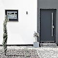 Miniatyrbillede 4 af 5: Moderne Sort Applique Led Udendørs Indendørs Sort, Vægspotet Gu10, 2 Spots På 400lm Hver, Cl
