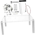 Miniatyrbillede 1 af 8: DIY Computer Cases Tilbehør Bundkort Support Beslag til Åben Bænk Case Stand