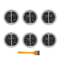 Miniatyrbillede 1 af 2: 6 stk HEPA-filter til Xiaomi Roidmi Nex X20 F8 Pro Støvsuger