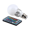 Pikkukuva 3 / 5: 3W B22 16 Värillinen RGB LED-Lamppu Polttimo Kaukosäätimellä
