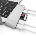 Miniatyrbillede 2 af 5: USB Type-C Hub 6-i-1 Dobbelt Type-C Interface Konverter