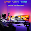 Miniatyrbillede 3 af 5: LED-Strips RGBIC Smart PC Skærm Synkronisering