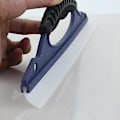 Miniatyrbilde 2 av 5: Bilglass-skrape Silikon Vannvisker Biltørker Squeegee Kjøretøy Frontrute Vindu Vask Rengjøring (blå Svart) (2 stk)