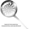 Miniatyrbillede 1 af 3: 2 stk. Rustfrit Stål Køkken Skummerske