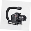 Miniatyrbild 6 av 7: Handhållen Kamerastabilisator Foto Videostabilisator C-typ U-typ Lätt att Bära Gimbal för DSLR