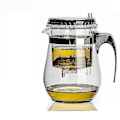 Miniatyrbillede 1 af 5: Glas Tekande Te-infuser Høj Kapacitet Kung Fu Tesæt