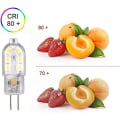 Miniatyrbilde 5 av 5: 10 stk 2W G4 LED-pære SMD2835 12LEDs Bi-pin sokkel 12V