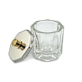 Miniatyrbild 3 av 5: Tjock Glaskristall Dappen Dish Cup Nagelkonstverktyg