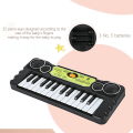 Miniatyrbilde 4 av 5: Barnas Keyboard Piano - 25 Taster Keyboard Piano for Barn Multifunksjonelt Musikk Pedagogisk Instrument Leke Keyboard Piano for 3, 4, 5, 6, 7, 8 Jenter og Gutter
