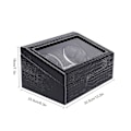 Miniatyrbilde 5 av 5: Automatisk urwinder i krokodillelær med lys