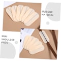 Miniatyrbillede 8 af 8: 8 stk. Silikone Skulderpuder BH Stropper Puder Skridsikkert Design Komfortable