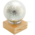 Miniatyrbillede 1 af 5: 3D Glas Magisk Lys, LED Soveværelses Dekorative Lys, Natlampe Sengebordlampe, Baby Bordlampe