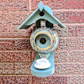 Miniatyrbillede 2 af 5: Fuglehus og Foderbræt, Kreativ Tekande Te Kop Design Væghængt Harpiks Ornament