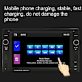Pikkukuva 5 / 5: HD 6,2 tuuman auton MP4-soitin Bluetooth-puhelutoiminnoilla
