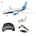 Miniatyrbillede 3 af 5: DIY EPP Fjernstyret Fly RC Drone 787 Fastvinge Flyvemaskine Kit Legetøj One Battery