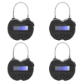 Miniatyrbilde 1 av 4: 4x Smart Tidssperre LCD-skjerm Tidssperre Multifunksjonell Reise Elektronisk Timer