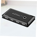 Miniatyrbild 4 av 8: USB-skrivare USB-splitter USB 2.0 Hub Box för 2 datorer Dela skrivare skanner och andra enheter 4 portar