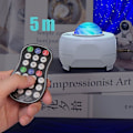 Miniatyrbillede 3 af 5: Stjerneprojektor Galaxy LED Natlampe Soveværelse Projektion