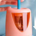 Miniatyrbilde 3 av 5: Elektrisk Blyantspisser, Automatisk Student Tegning Blyant Automatisk Blyantspisser Elektrisk Blyant Svinger (rosa)(1 stk)