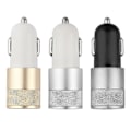 Miniatyrbillede 3 af 3: DC12-24V 2.1A 1.0A Dobbelt USB-Port Billader Adapter