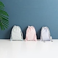 Miniatyrbillede 4 af 5: Enkle Slippers - Foldbare, Engangs, Til Hjemmet, Gæster, Indendørs