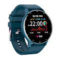 Miniatyrbillede 1 af 5: Smartwatch Hjertefrekvens Blodtryk Søvn Trin Tælling Sport Kvinder Mænd Ur Ring Blue