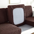 Miniatyrbillede 1 af 5: Ren Farve Tyk Elastisk Sofa Betræk Moderne Minimalistisk Sofa coffee
