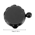 Miniatyrbilde 4 av 4: Vindusfeste Holder Sugkopp GPS Stativ Holder Monteringssett (1 stk, Svart)