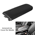 Miniatyrbilde 4 av 5: Armlenestoppdeksel Senterkonsoll Armlenest Oppbevaringsboks Loksdeksel For Skoda Octavia Fabia Roomster Rapid Soft Cloth