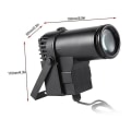 Miniatyrbilde 4 av 5: 30W RGBW LED DMX512 Scene Lys Spotlight Utendørs