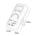 Miniatyrbillede 3 af 5: MS8233D Pro Multimeter 2000uF Kapacitans Automatisk Rækkevidde