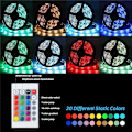 Miniatyrbillede 5 af 5: LED-Stripslys med Musiksynkronisering RGB 20m 600leds Bluetooth-styring